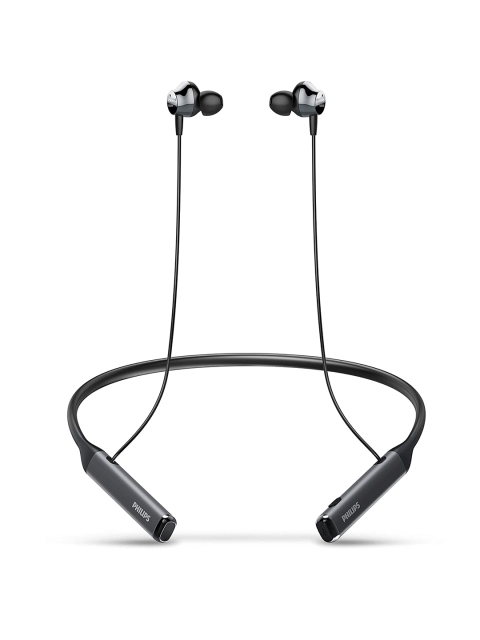 Philips Black Performance Active Noise Cancelling In-Ear Neckband With Mic TAPN505BK
Philips Black Performance Active Noise Cancelling In-Ear Neckband With Mic TAPN505BK
