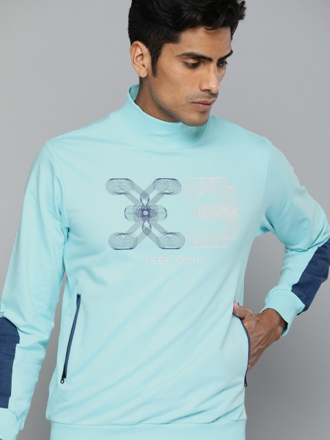 HRX by Hrithik Roshan Men Crystal Blue Solid Regular Fit Antimicrobial Bio-Wash Sweatshirt
HRX by Hrithik Roshan Men Crystal Blue Solid Regular Fit Antimicrobial Bio-Wash Sweatshirt