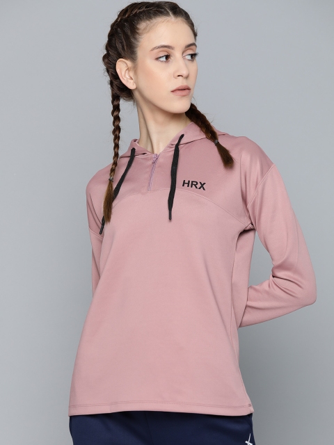 HRX by Hrithik Roshan Women Mauve Shadows Rapid-Dry Antimicrobial Training Sweatshirt
HRX by Hrithik Roshan Women Mauve Shadows Rapid-Dry Antimicrobial Training Sweatshirt