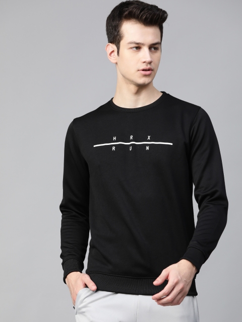 HRX by Hrithik Roshan Men Jet Black Solid Regular Fit Rapid-Dry Antimicrobial Running Sweatshirt
HRX by Hrithik Roshan Men Jet Black Solid Regular Fit Rapid-Dry Antimicrobial Running Sweatshirt