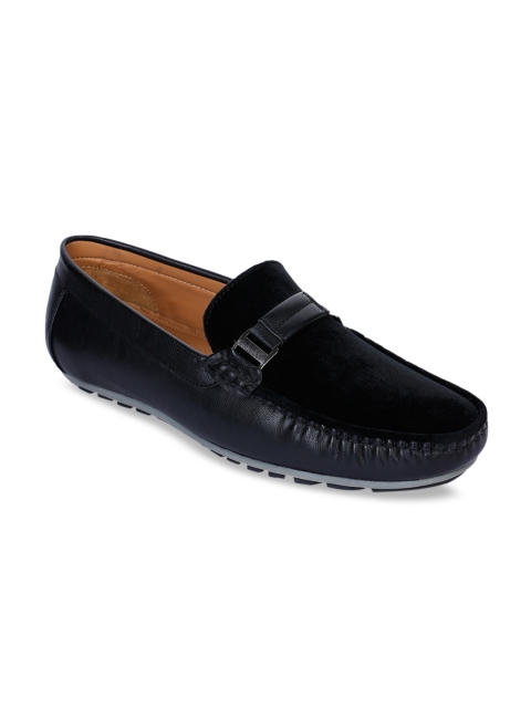 Bruno Manetti Men Black Loafers