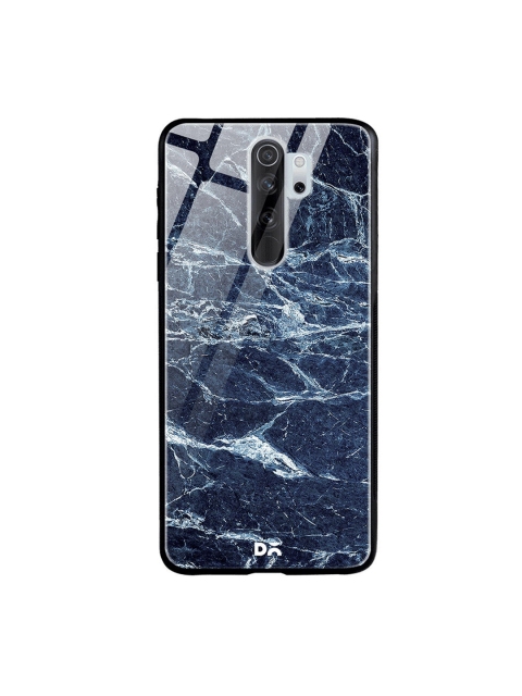 DailyObjects Navy Blue Sea Marble Xiaomi Redmi Note 8 Pro Glass Mobile Case