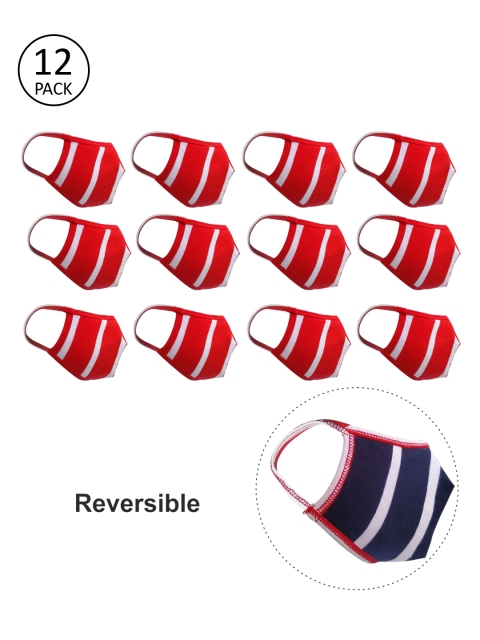 nestroots Kids 12 Pcs Red & Navy Blue Reusable Reversible 2-Ply Protective Outdoor Masks
nestroots Kids 12 Pcs Red & Navy Blue Reusable Reversible 2-Ply Protective Outdoor Masks