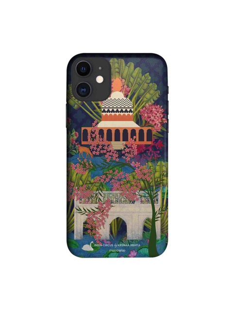macmerise Blue & Green Blossoms iPhone 11 Case