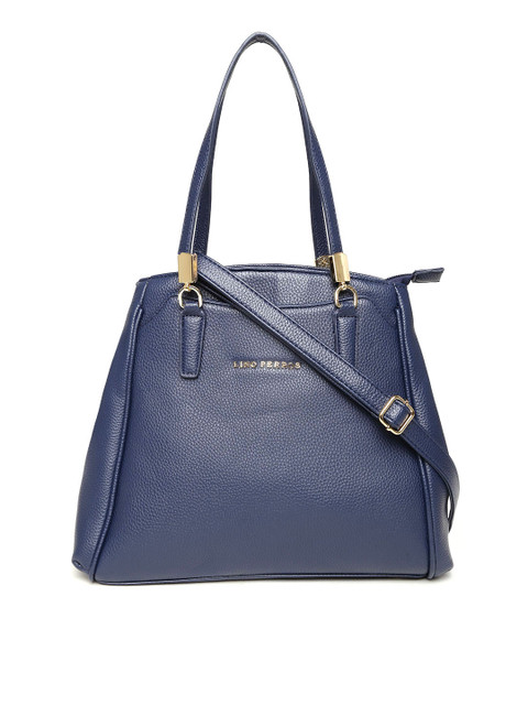 Lino Perros Navy Textured Shoulder Bag with Sling Strap, Navy blue
Lino Perros Navy Textured Shoulder Bag with Sling Strap, Navy blue