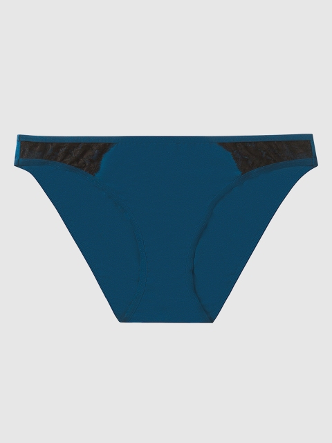 La Senza Women Blue Remix Ultrasoft Bikini Briefs 11111010-4BD5