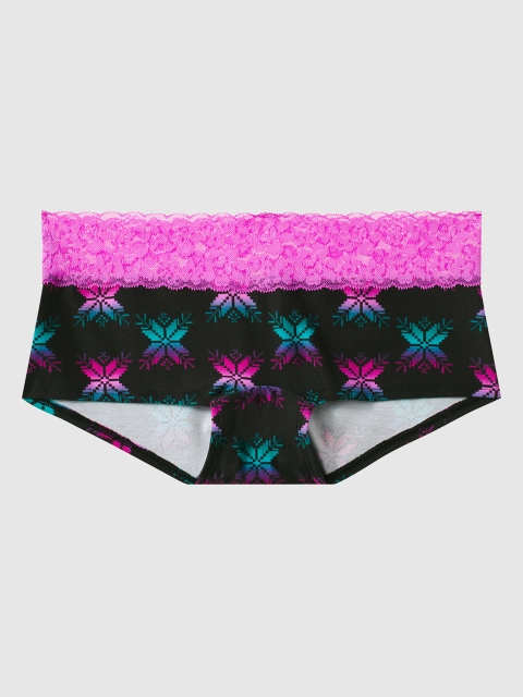 La Senza Women Assorted Remix Cotton Boy Shorts 11081219-4DLY