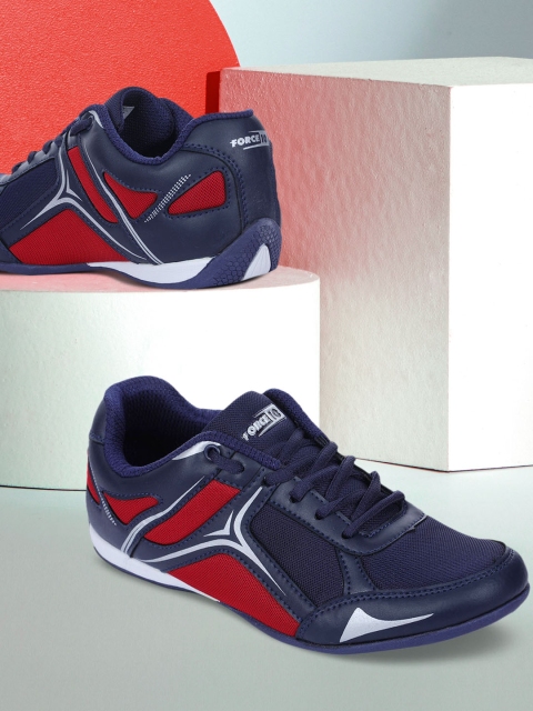 Liberty Men Navy Blue Running Shoes