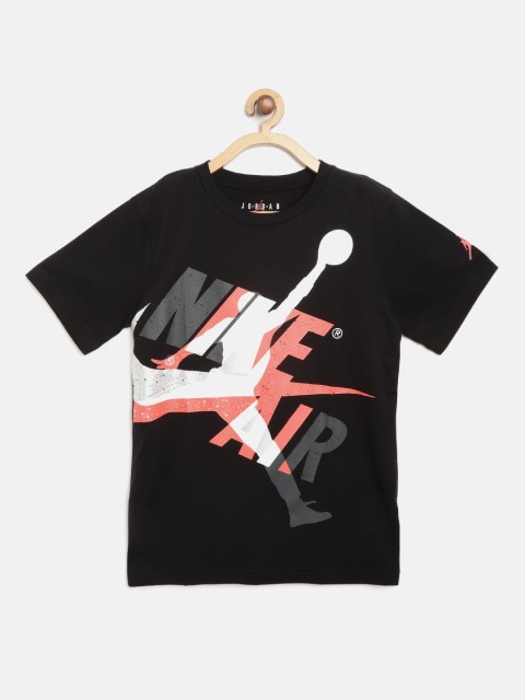 Jordan Boys Black Jumpman OS Classic Graphic Brand Logo Round Neck Basketball Pure Cotton T-shirt
Jordan Boys Black Jumpman OS Classic Graphic Brand Logo Round Neck Basketball Pure Cotton T-shirt