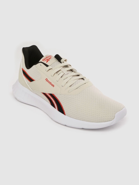 Reebok Men Off-White Woven Design Lite 2.0 Running Shoes