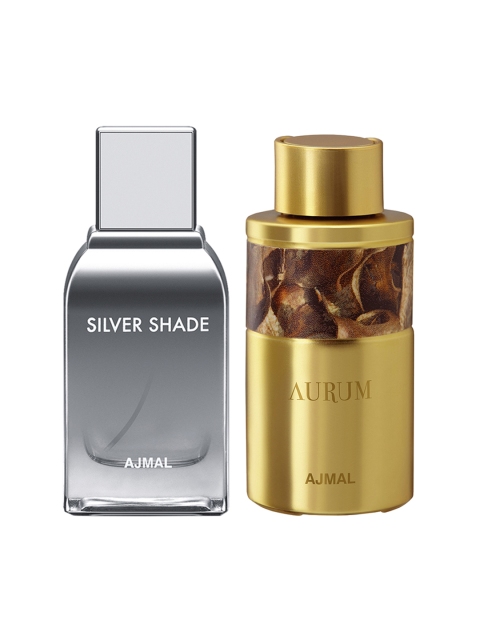 Ajmal Unisex Set of 2 Silver Shade EDP Perfume Scent 100ml & Aurum Attar Alcohol Free 10ml
Ajmal Unisex Set of 2 Silver Shade EDP Perfume Scent 100ml & Aurum Attar Alcohol Free 10ml