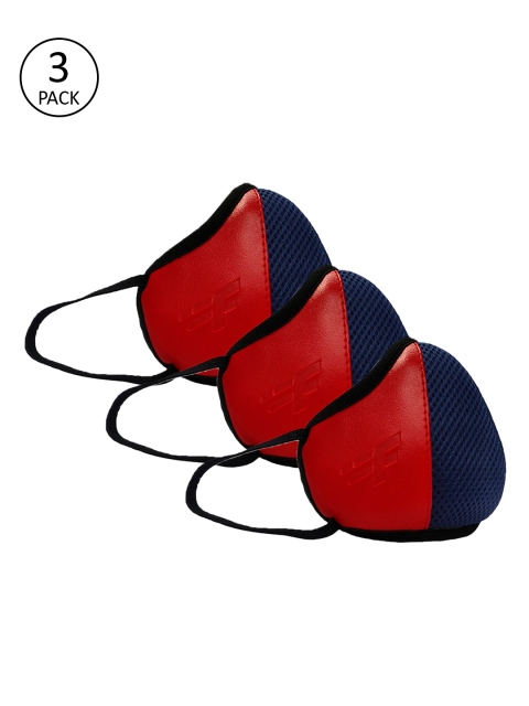 F Gear Unisex 3 Pcs Colourblocked 7-Ply Anti-Bacterial Reusable Protective Outdoor Masks, Red
F Gear Unisex 3 Pcs Colourblocked 7-Ply Anti-Bacterial Reusable Protective Outdoor Masks, Red
