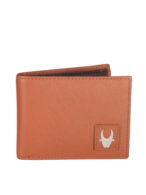 WildHorn Men Tan Brown Genuine Leather Wallet