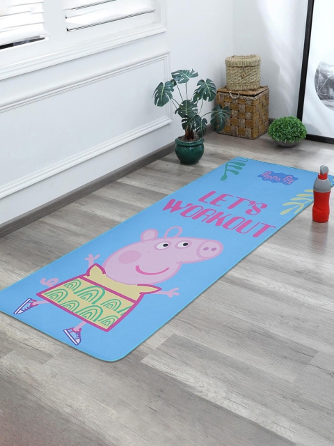 Saral Home Blue & Pink Peppa Pig Printed Soft Microfiber Anti-Slip Yoga Mat, Turquoise blue
Saral Home Blue & Pink Peppa Pig Printed Soft Microfiber Anti-Slip Yoga Mat, Turquoise blue