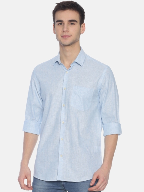 CAVALLO by Linen Club Men Cotton Linen Blue Regular Fit Solid Anti-Viral Treated Sustainable Casual Shirt
CAVALLO by Linen Club Men Cotton Linen Blue Regular Fit Solid Anti-Viral Treated Sustainable Casual Shirt
