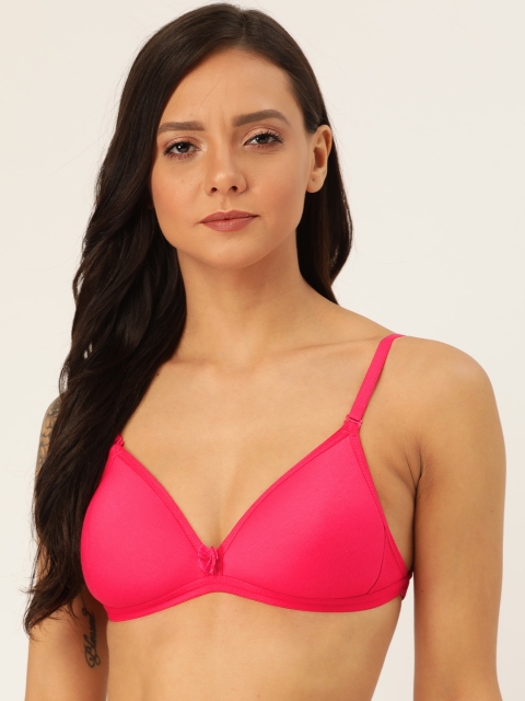 Lady Lyka Pink Solid Non-Wired Lightly Padded T-shirt Bra & Transparent Straps GO-GIRL-FCA
Lady Lyka Pink Solid Non-Wired Lightly Padded T-shirt Bra & Transparent Straps GO-GIRL-FCA