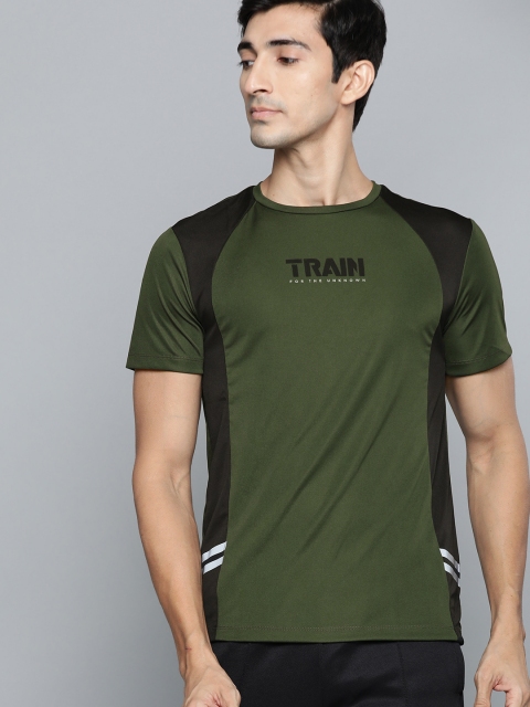 HRX by Hrithik Roshan Men Kombu Green Typographic Antimicrobial Rapid-Dry Training T-shirt, Olive
HRX by Hrithik Roshan Men Kombu Green Typographic Antimicrobial Rapid-Dry Training T-shirt, Olive
