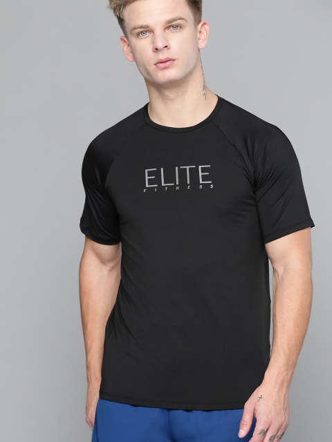 HRX by Hrithik Roshan Men Jet Black & Anthracite Antimicrobial Rapid-Dry Training T-shirt
HRX by Hrithik Roshan Men Jet Black & Anthracite Antimicrobial Rapid-Dry Training T-shirt