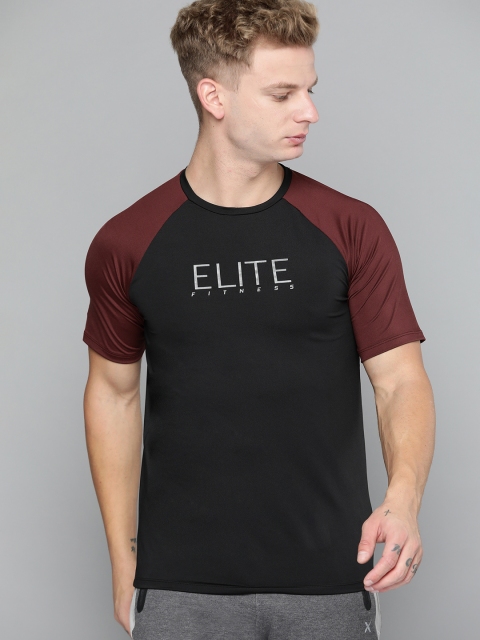 HRX by Hrithik Roshan Jet Black Typographic Antimicrobial Rapid-Dry Training T-shirt
HRX by Hrithik Roshan Jet Black Typographic Antimicrobial Rapid-Dry Training T-shirt