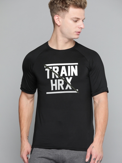 HRX by Hrithik Roshan Men Jet Black Brand Carrier Antimicrobial Rapid-Dry Training T-shirt
HRX by Hrithik Roshan Men Jet Black Brand Carrier Antimicrobial Rapid-Dry Training T-shirt