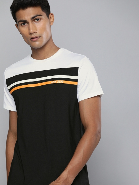 HRX by Hrithik Roshan Me Black and White Colourblocked Rapid-Dry Antimicrobial T-shirt
HRX by Hrithik Roshan Me Black and White Colourblocked Rapid-Dry Antimicrobial T-shirt