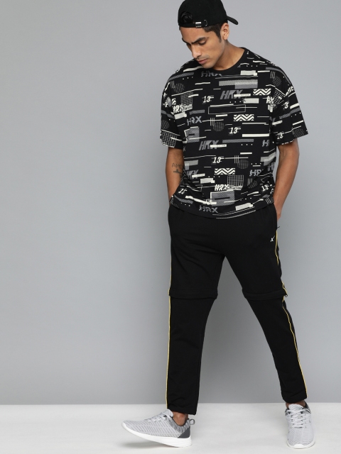 HRX by Hrithik Roshan Men Black Printed BioWash Antimicrobial Lifestyle Round Neck Pure Cotton T-shirt
HRX by Hrithik Roshan Men Black Printed BioWash Antimicrobial Lifestyle Round Neck Pure Cotton T-shirt