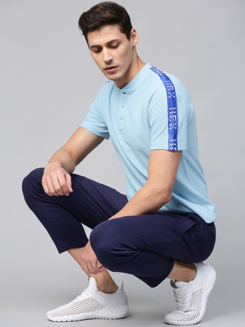 HRX by Hrithik Roshan Men Crystal Blue Brand Carrier Bio-Wash Antimicrobial Lifestyle Pure Cotton T-shirt
HRX by Hrithik Roshan Men Crystal Blue Brand Carrier Bio-Wash Antimicrobial Lifestyle Pure Cotton T-shirt