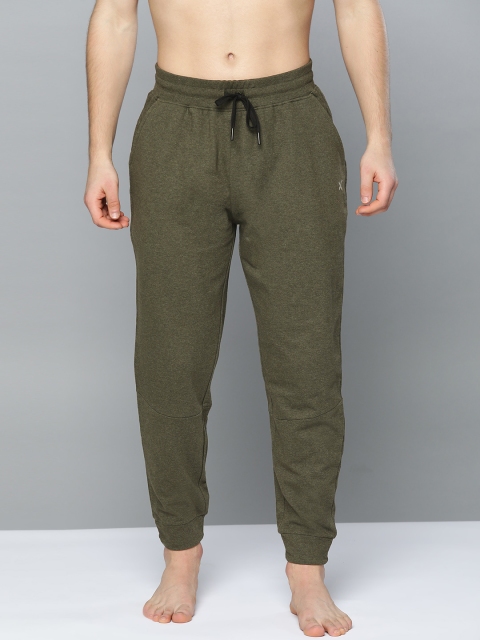 HRX by Hrithik Roshan Men Olive Green Melange Solid Regular Fit Antimicrobial Yoga Jogger
HRX by Hrithik Roshan Men Olive Green Melange Solid Regular Fit Antimicrobial Yoga Jogger