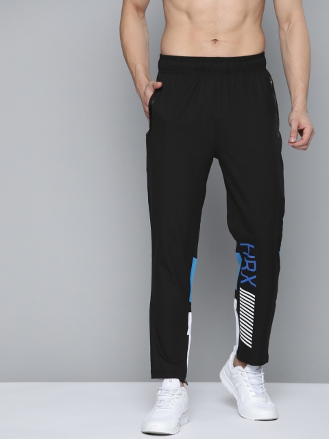 HRX by Hrithik Roshan Men Jet Black Slim fit Antimicrobial Rapid-Dry Training Track Pants
HRX by Hrithik Roshan Men Jet Black Slim fit Antimicrobial Rapid-Dry Training Track Pants