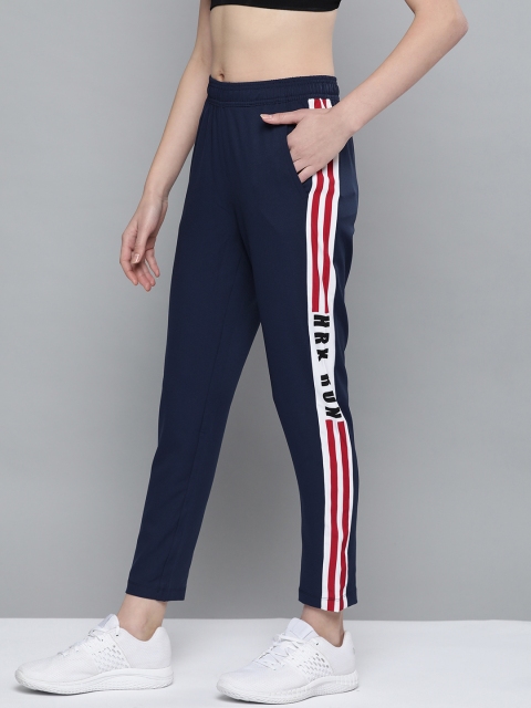 HRX by Hrithik Roshan Women Navy Blue Slim Fit Antimicrobial Rapid-Dry Running Track Pants
HRX by Hrithik Roshan Women Navy Blue Slim Fit Antimicrobial Rapid-Dry Running Track Pants