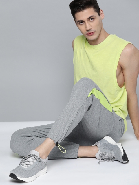 HRX by Hrithik Roshan Men L.T Grey Solid Slim Fit Bio-Wash Antimicrobial Lifestyle Jogger, Grey melange
HRX by Hrithik Roshan Men L.T Grey Solid Slim Fit Bio-Wash Antimicrobial Lifestyle Jogger, Grey melange