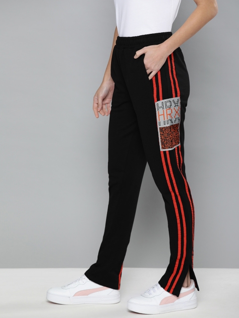 HRX by Hrithik Roshan Women Black Typographic Bio-Wash Antimicrobial Lifestyle Track Pants
HRX by Hrithik Roshan Women Black Typographic Bio-Wash Antimicrobial Lifestyle Track Pants