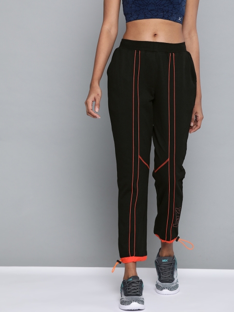 HRX by Hrithik Roshan Women Jet Black Typographic Antimicrobial Lifestyle Track Pants
HRX by Hrithik Roshan Women Jet Black Typographic Antimicrobial Lifestyle Track Pants