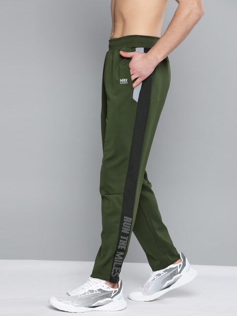 HRX by Hrithik Roshan Men Kombu Green Solid Regular Fit Rapid-Dry Running Track Pants, Olive
HRX by Hrithik Roshan Men Kombu Green Solid Regular Fit Rapid-Dry Running Track Pants, Olive