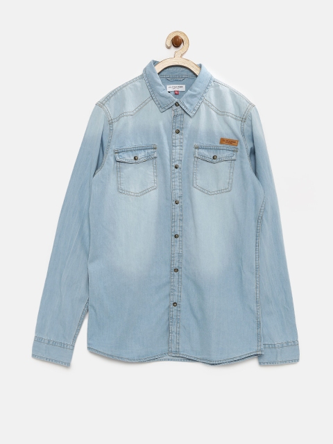 U.S. Polo Assn. Kids Boys Blue Denim Shirt