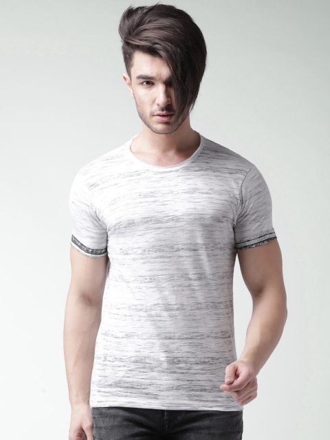 Moda Rapido Black & White Striped T-shirt