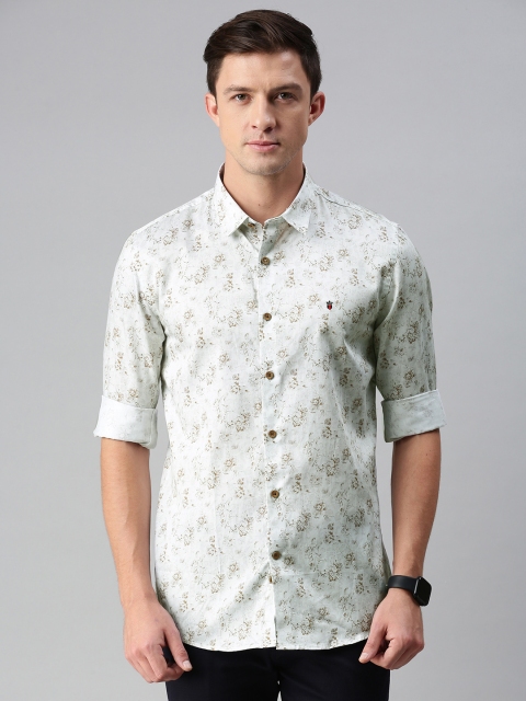 Louis Philippe Sport Men Off White & Brown Super Slim Fit Floral Printed Casual Shirt
Louis Philippe Sport Men Off White & Brown Super Slim Fit Floral Printed Casual Shirt