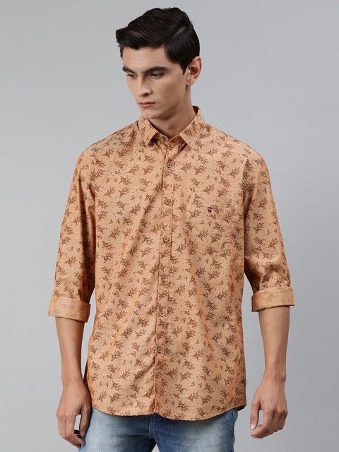 Louis Philippe Sport Men Peach-Coloured & Brown Slim Fit Floral Printed Casual Shirt
Louis Philippe Sport Men Peach-Coloured & Brown Slim Fit Floral Printed Casual Shirt