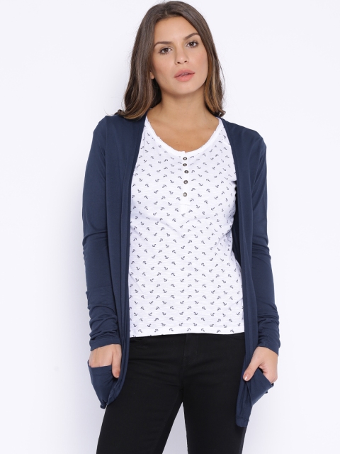 People Navy Shrug, Navy blue