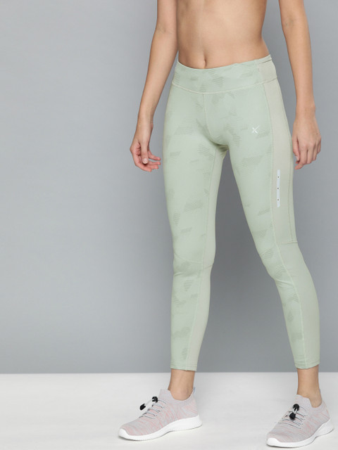 HRX by Hrithik Roshan Women Grey Solid Rapid-Dry Running Tights 
HRX by Hrithik Roshan Women Grey Solid Rapid-Dry Running Tights