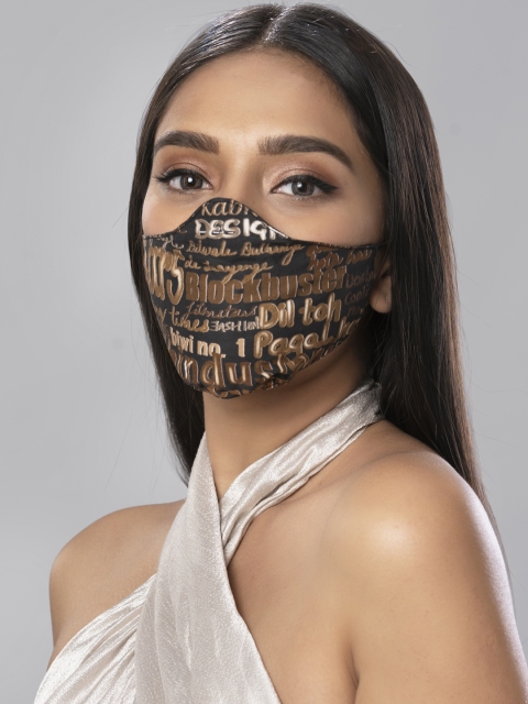 Behind the Mask - Manish Malhotra Unisex Black Printed Bollywood Inspired 5-Ply Outdoor Masks
Behind the Mask - Manish Malhotra Unisex Black Printed Bollywood Inspired 5-Ply Outdoor Masks
