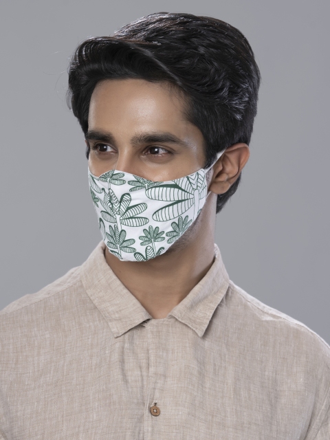 Behind the Mask - Anita Dongre Unisex White Printed Pichhwai-Inspired 5-Ply Outdoor Mask
Behind the Mask - Anita Dongre Unisex White Printed Pichhwai-Inspired 5-Ply Outdoor Mask