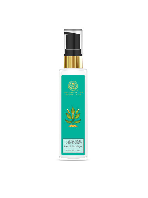 Forest Essentials Unisex Lime Pink Ginger Ultra Rich Sustainable Body Lotion 200 ml, White
Forest Essentials Unisex Lime Pink Ginger Ultra Rich Sustainable Body Lotion 200 ml, White