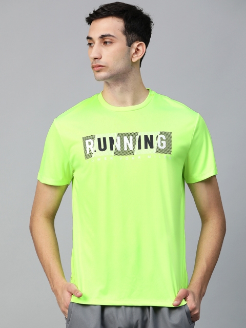 HRX by Hrithik Roshan Men Lime Sherbet Solid Rapid-Dry Running T-shirt, Fluorescent green
HRX by Hrithik Roshan Men Lime Sherbet Solid Rapid-Dry Running T-shirt, Fluorescent green
