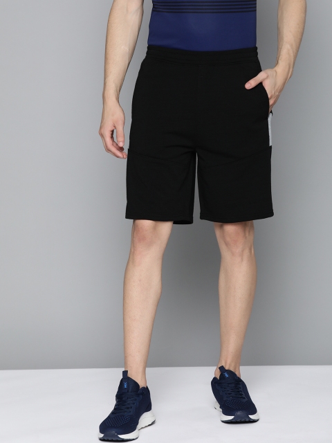 HRX by Hrithik Roshan Men Jet Black Colourblocked Regular Antimicrobial Training Shorts
HRX by Hrithik Roshan Men Jet Black Colourblocked Regular Antimicrobial Training Shorts