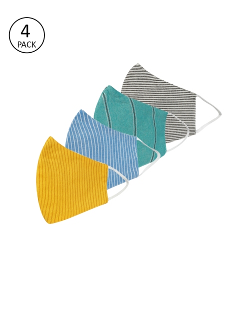 Anouk Women Multicoloured Pack of 4 Printed Reusable 3-Layer Protective Fashion Masks, Multi
Anouk Women Multicoloured Pack of 4 Printed Reusable 3-Layer Protective Fashion Masks, Multi
