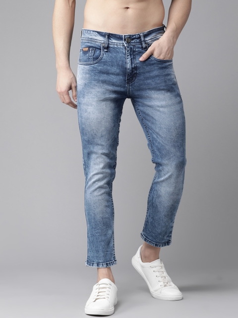 The Roadster Lifestyle Co Men Blue Skinny Fit Mid-Rise Clean Look Stretchable Cropped Jeans
The Roadster Lifestyle Co Men Blue Skinny Fit Mid-Rise Clean Look Stretchable Cropped Jeans