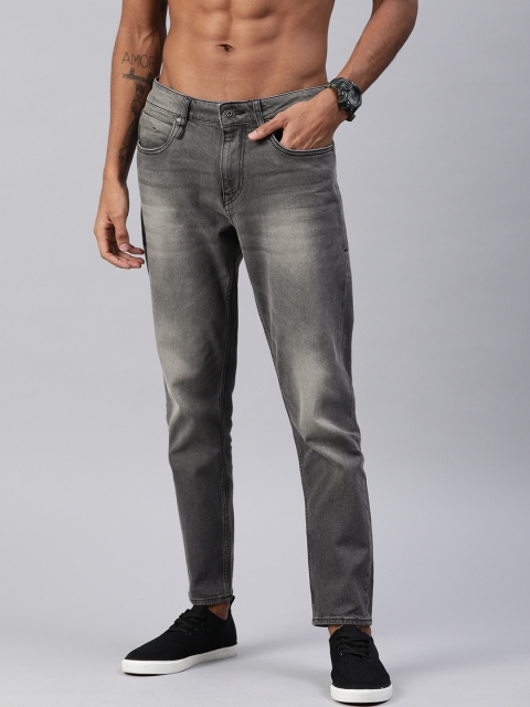 Roadster Men Charcoal Grey Tapered Slim Ankle Fit Mid-Rise Clean Look Stretchable Jeans
Roadster Men Charcoal Grey Tapered Slim Ankle Fit Mid-Rise Clean Look Stretchable Jeans