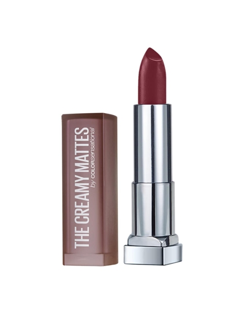 Maybelline New York Color Sensational The Creamy Mattes Lipstick -696 Burgundy Blush 3.9 g
Maybelline New York Color Sensational The Creamy Mattes Lipstick -696 Burgundy Blush 3.9 g