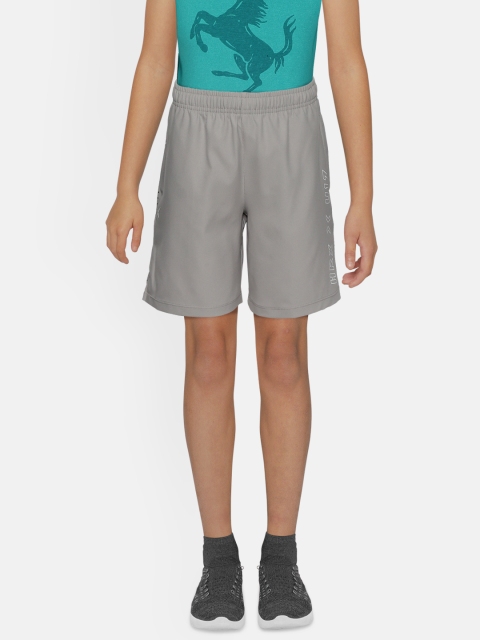HRX by Hrithik Roshan Boys Alloy Solid Regular Fit Rapid-Dry Lycra Active Shorts, Grey
HRX by Hrithik Roshan Boys Alloy Solid Regular Fit Rapid-Dry Lycra Active Shorts, Grey